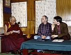 Meeting with His Holiness the 14th Dalai Lama in Dharamsala